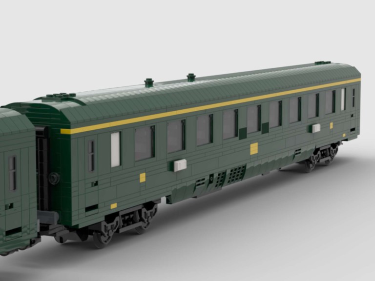 Wagon UIC MOC 1ere classe vert