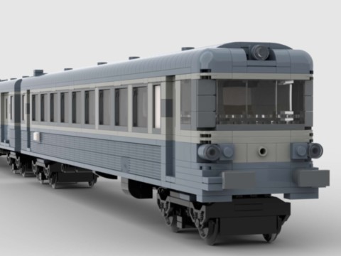 Plan de construction Autorail X4630 caravelle - bleu