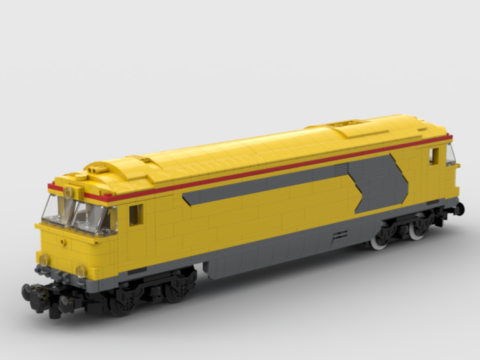 Plan de construction BB67433 de la SNCF version infra