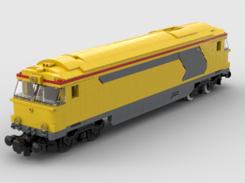 Plan de construction BB67433 de la SNCF version infra