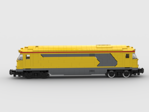 Plan de construction BB67433 de la SNCF version infra