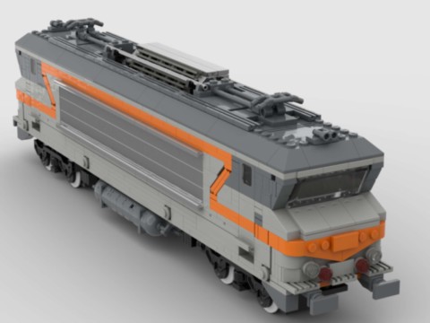 Plan MOC BB7200 de la SNCF