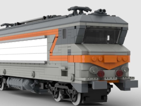 Plan MOC BB7200 de la SNCF