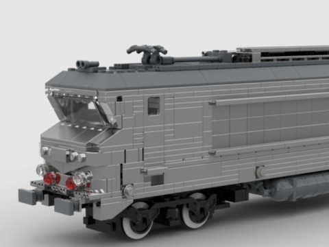 Plan MOC BB7256 Valenton de la SNCF