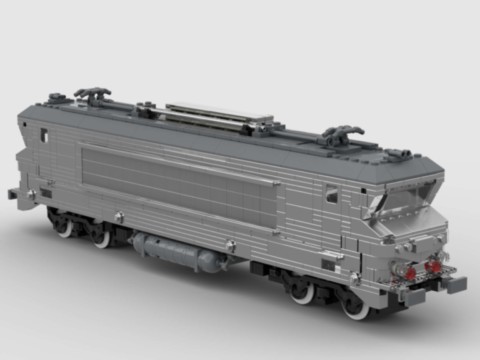 Plan MOC BB7256 Valenton de la SNCF