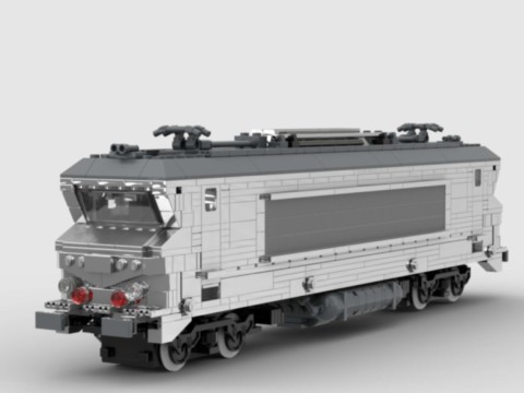 Plan MOC BB7256 Valenton de la SNCF