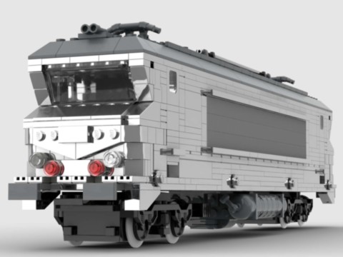 Plan MOC BB7256 Valenton de la SNCF