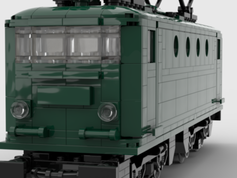 Plan de construction BB8100 de la SNCF (deuxième version)