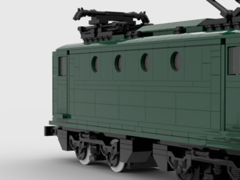 Plan de construction BB8100 de la SNCF (deuxième version)