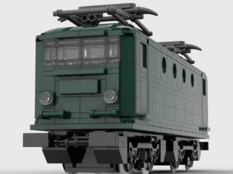 Plan de construction BB8100 de la SNCF