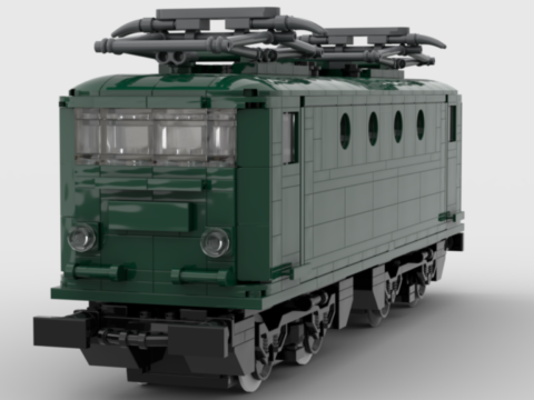 Plan de construction BB8100 de la SNCF