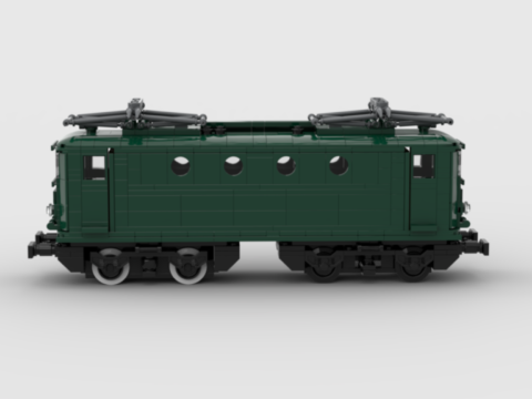 Plan de construction BB8100 de la SNCF