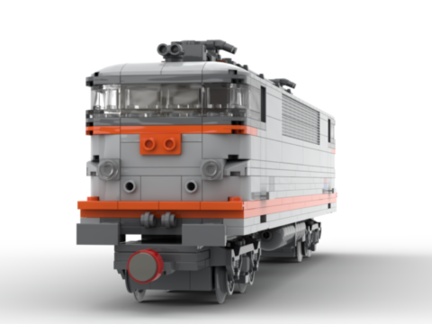 Plan de construction MOC BB 9250 de la SNCF