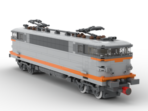 Plan de construction MOC BB 9307 Toulouse de la SNCF
