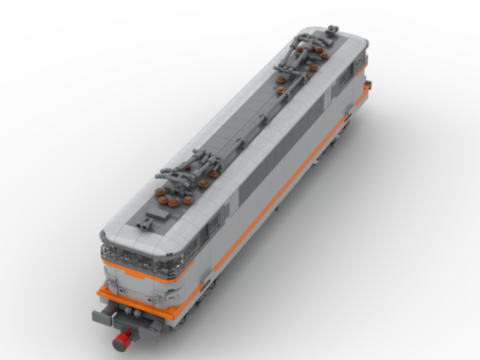 Plan de construction MOC BB 9307 Toulouse de la SNCF