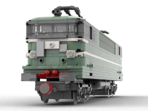 Plan de construction Lego MOC - BB 9400 de la SNCF