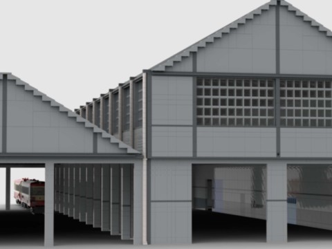 Plan de construction MOC dépôt d'Epinal