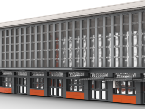 Plan de construction MOC - Gare d'Arras