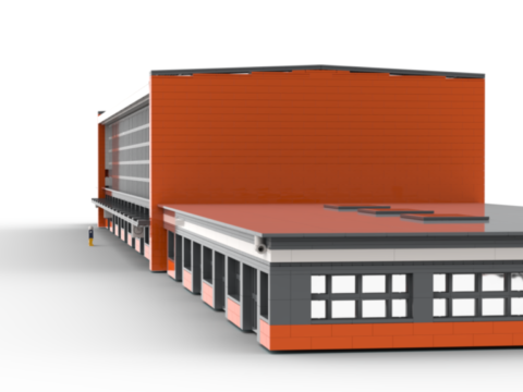 Plan de construction MOC - Gare d'Arras