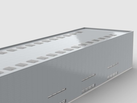 Plan de construction MOC d'un atelier de maintenance des trains SNCF d'Amiens