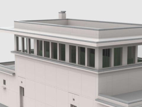 Plan de construction MOC d'un poste d'aiguillage unifié