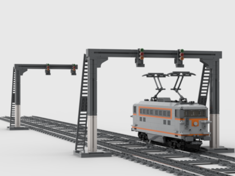 Plan de construction MOC potences modernes SNCF