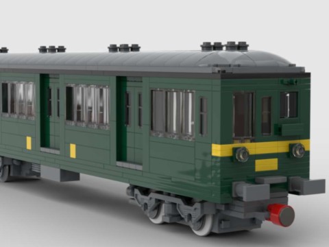 Plan de construction MOC de la Rame Standard Z1500 de la SNCF