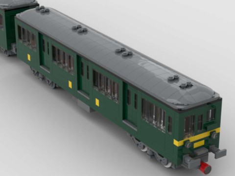 Plan de construction MOC de la Rame Standard Z1500 de la SNCF