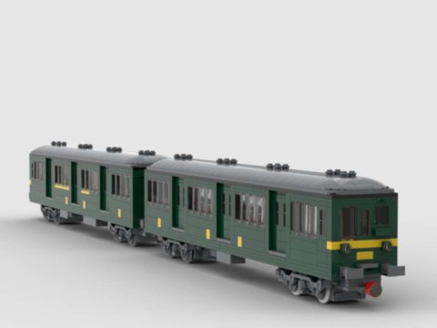 Plan de construction MOC de la Rame Standard Z1500 de la SNCF