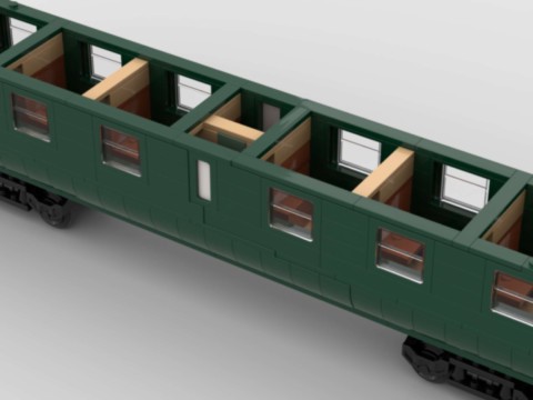 Voiture Rapide Nord "Torpille", 2 classes