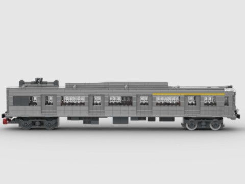 Train de banlieue inox Z6100 - "petit gris" - SNCF