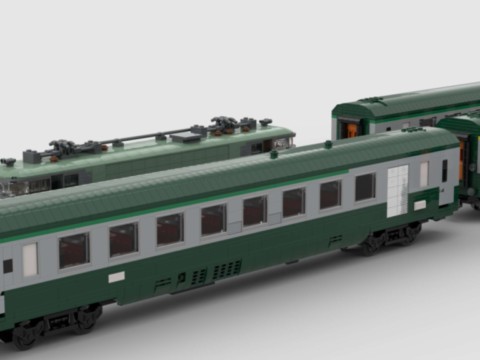 Plan de construction train SNCF complet UIC en MOC