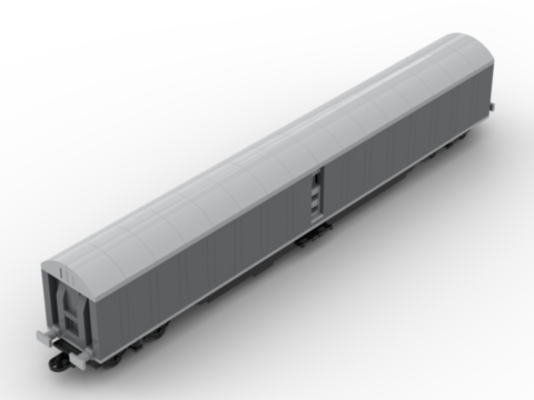 Plan de construction wagon SNCF EVS-SNAV2 gris toit gris