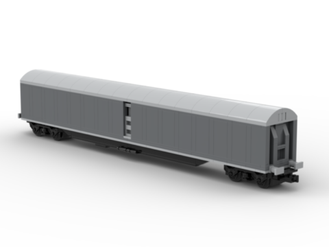 Plan de construction wagon SNCF EVS-SNAV2 gris toit gris