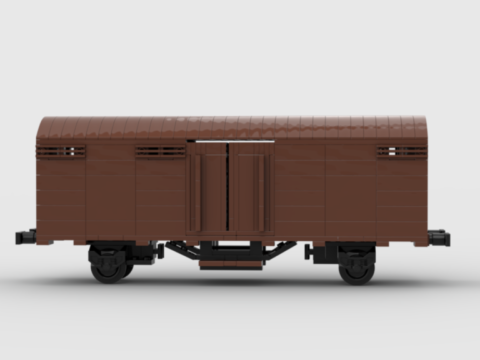Plan de construction wagon standard - bétail