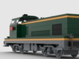construction BB 63000 de la SNCFconstruction BB 63000 de la SNCF - version vitrine non motorisée