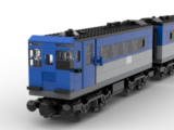 Plan de construction metro bleu en cube lego (train 9V)